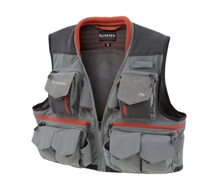 Simms Guide Vest Steel 2 Simms Guide Vest Steel