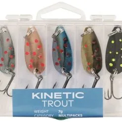 Kinetic Trout Sluk Sett 5stk