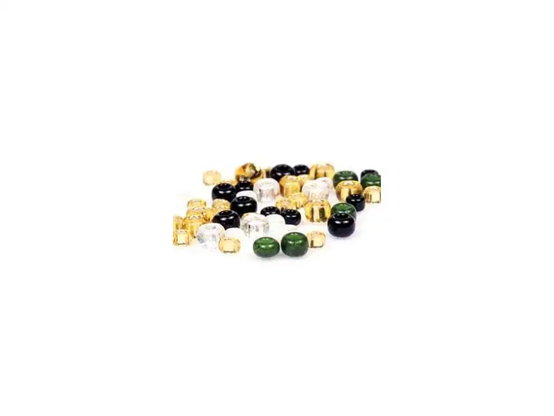 Hareline Glass Beads Midge Black 3 Hareline Glass Beads Midge Black
