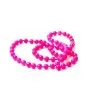 Hareline Bead Chain Eyes Medium Fl. Pink -Vision Butikk bead chain fluo pink