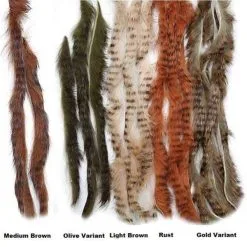 Hareline Black Barred Rabbit Strips