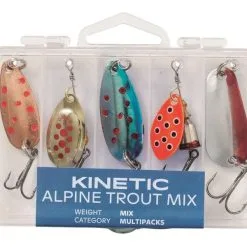 Kinetic Alpine Trout Mix 5stk