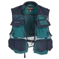 Simms Tributary Vest Deep Sea Green