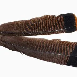 Hareline Cinnamon Tip Turkey Tail Feather